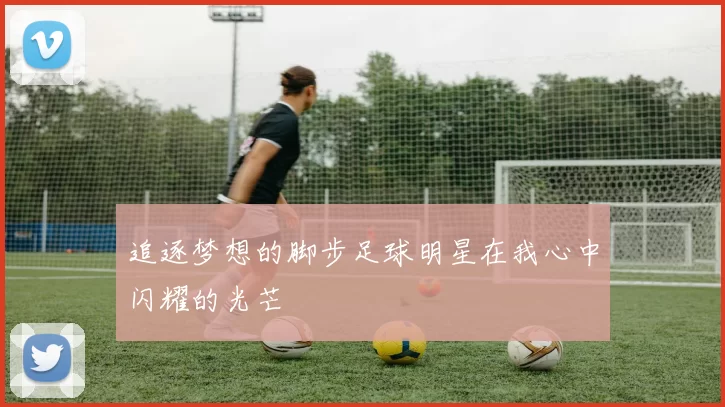 追逐梦想的脚步足球明星在我心中闪耀的光芒